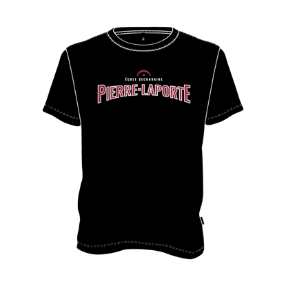 Image de T-shirt manches courtes (Noir) Polyester